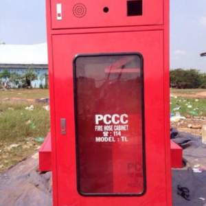 Tủ chữa cháy có tổ hợp chuông, đèn, khẩn